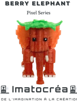 berry elephant – pixel series