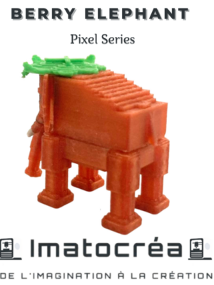 berry elephant – pixel series